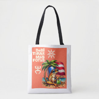 Tote Bag Je devrais prendre plus de photos PORTO RICO