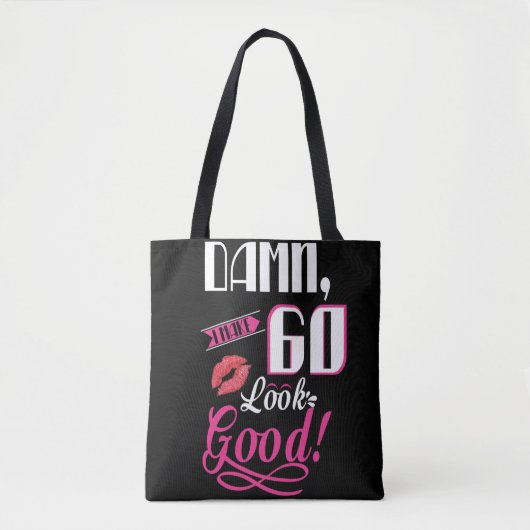 Tote Bag Je fais 60 belle 60e anniversaire (Devant)