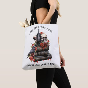 Tote Bag Je lis toujours des contes de fées, ils sont juste