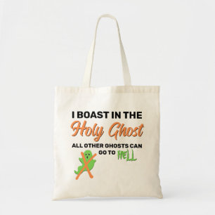 Tote Bag JE ME PROPOSE DANS LA SAINTE Halloween chrétienne