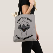 Tote Bag Je me sens Emu-Tional (De près)