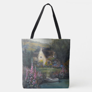 Tote Bag "Je me souviens" Cottage anglais