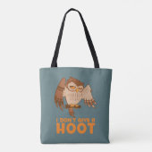 Tote Bag Je ne donne pas de chouette (Dos)