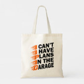 Tote Bag Je ne peux pas avoir de plans dans le Garage Diese (Dos)