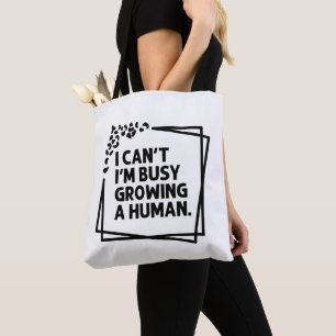 Tote Bag Je ne peux pas être occupé à cultiver un futur hum