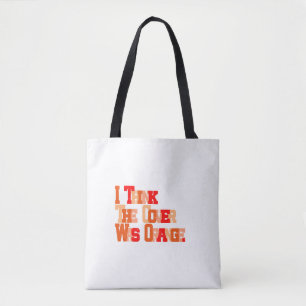 Tote Bag Je ne peux pas me souvenir du titre, mais...