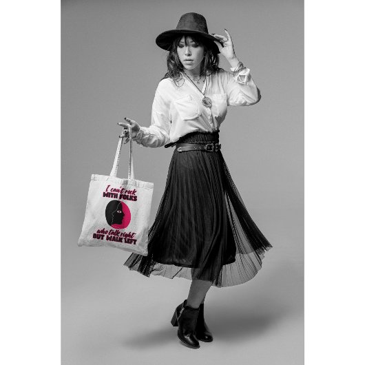 Tote Bag Je ne peux pas rocher avec les gens