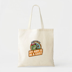 Tote Bag Je ne peux pas travailler aujourd'hui, mon bras es