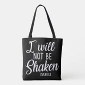 Tote Bag Je ne serai pas secoué Fourre-tout (Dos)