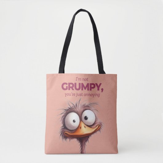 Tote Bag Je ne suis pas Grumpy Fourre-tout (Devant)