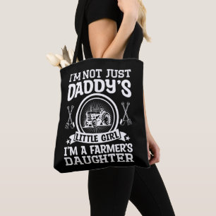 Tote Bag Je ne suis pas juste la petite fille à papa, la fi
