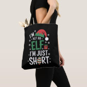 Tote Bag Je ne suis pas un elfe juste un court Noël drôle N (De près)