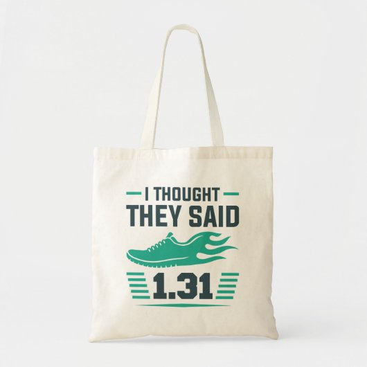 Tote Bag Je Pensais Qu'Ils Disaient 2,31 Km (Devant)
