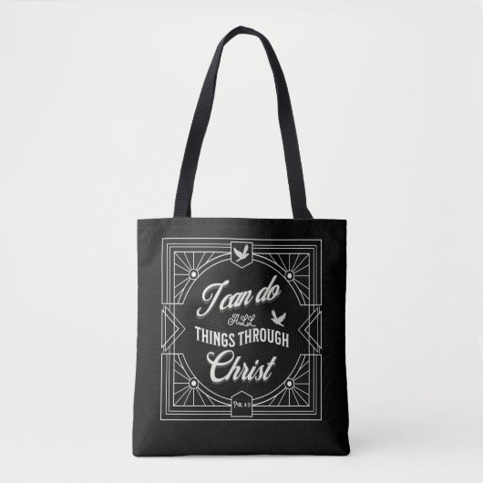 Tote Bag Je peux faire tout (Devant)
