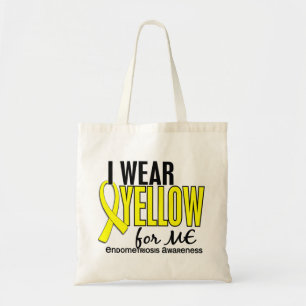 Tote Bag Je porte le jaune pour moi l'endométriose 10