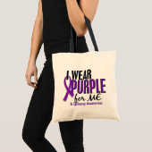 Tote Bag Je porte le pourpre pour MOI l'épilepsie 10 (Devant (produit))
