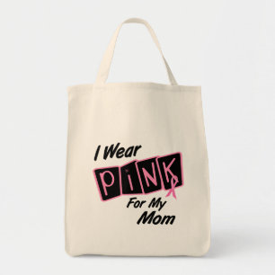 Tote Bag Je porte le rose pour mon cancer du sein de la