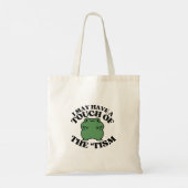 Tote Bag Je pourrais avoir une touche de Tism Funny Autism  (Dos)