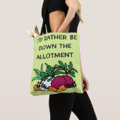 Tote Bag Je préférerais être à la baisse de l'affectation É (De près)