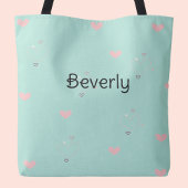 Tote Bag Je profite de la vie d'un fiancé