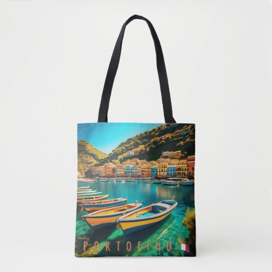 Tote Bag Je Rêve De Portofino (Devant)