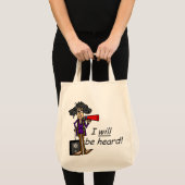 Tote Bag Je Serai Entendu (Devant (produit))