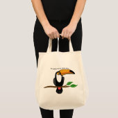 Tote Bag Je serais plutôt en le Costa Rica, toucan (Devant (produit))