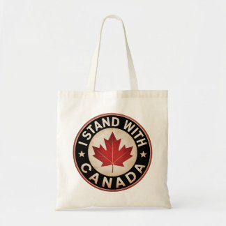 Tote Bag Je suis avec le Canada