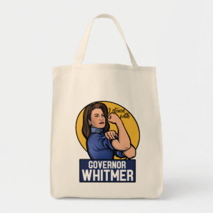 Tote Bag Je suis avec le gouverneur Whitmer
