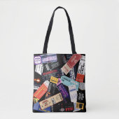 Tote Bag Je suis avec les Noirs Interdits (Devant)