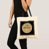 Tote Bag Je suis Bionic (remplacement du genou) Fourre-tout (Devant (produit))