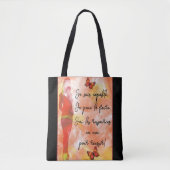 Tote Bag je suis capable (Devant)