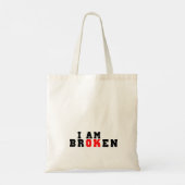 Tote Bag Je suis cassé, ça va (Dos)