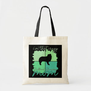 Tote Bag Je suis cette folle Shetland Sheepdog Mama
