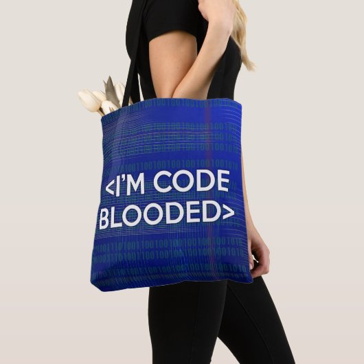 TOTE BAG JE SUIS CODE BLOQUÉ (De près)