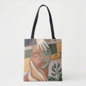 Tote Bag JE SUIS CRÉÉ -Main de Grâce (Devant)