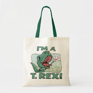 Tote Bag Je suis des idées d'un cadeau de T. Rex Dinosaur