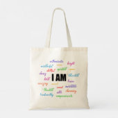 Tote Bag Je Suis Inspiré, Positif, Religieux, Chrétien (Dos)
