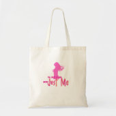 Tote Bag je suis juste une fille (Devant)