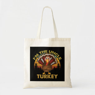 Tote Bag Je suis la dinde oncle famille appariement Thanksg