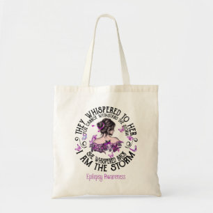 Tote Bag Je Suis La Sensibilisation À L'Épilepsie Par Tem