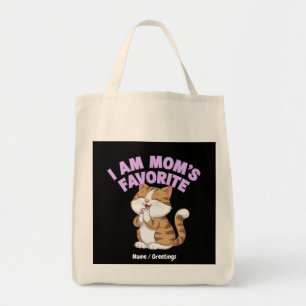 Tote Bag Je suis le favori de maman : Drôle Idée cadeau