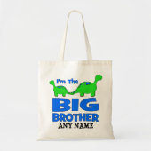 Tote Bag Je suis le frère ! Conception faite sur commande (Devant)