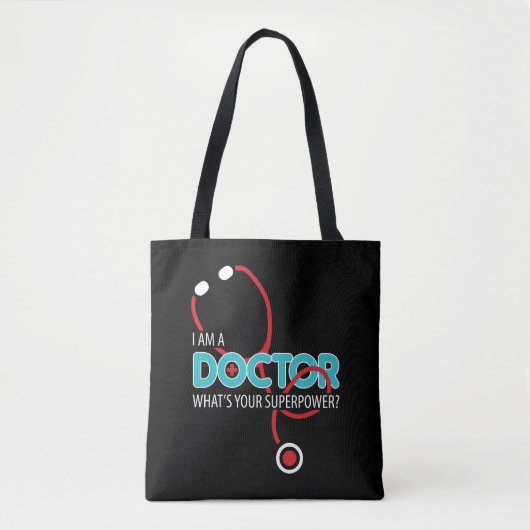 Tote Bag Je suis médecin (Devant)