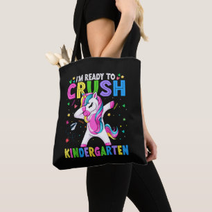 Tote Bag Je suis prêt pour la maternelle, retour à l'école
