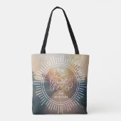 Tote Bag Je suis reconnaissant pour l'aventure (Dos)