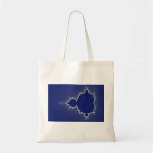 Tote Bag Je Suis Si Bleu - Fractal (Devant)