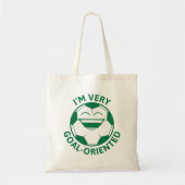 Tote Bag Je suis très orienté vers les objectifs (Devant)