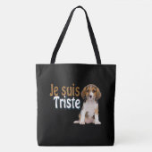 Tote Bag Je suis triste (Devant)