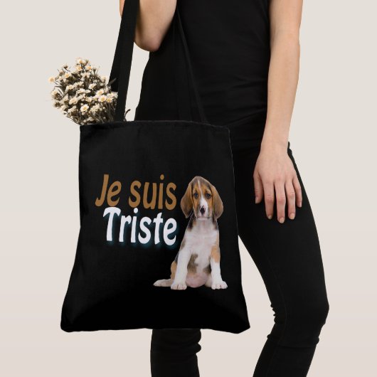 Tote Bag Je suis triste (De près)